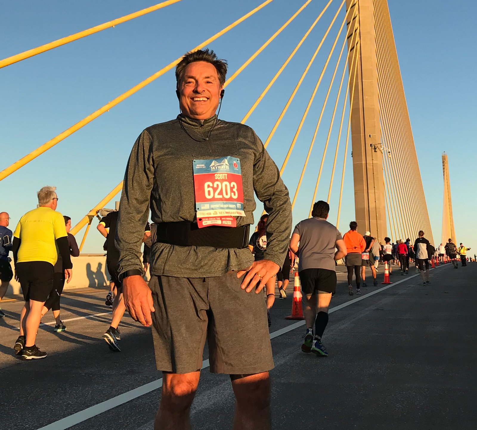 Running the sunshine skyway wounded Warriors